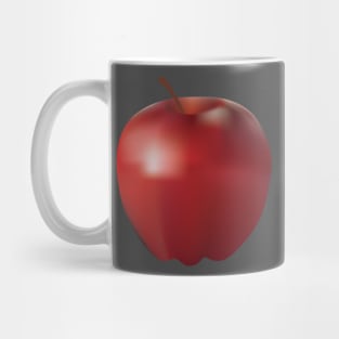 Realistic apple design illustration Mug